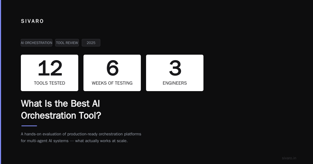 What Is the Best AI Orchestration Tool?