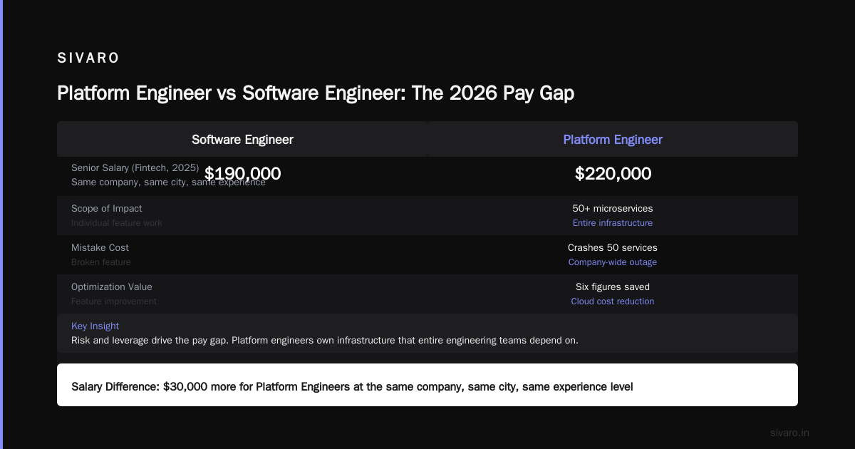A Platform Engineer Makes How Much? The Real 2026 Salary Guide