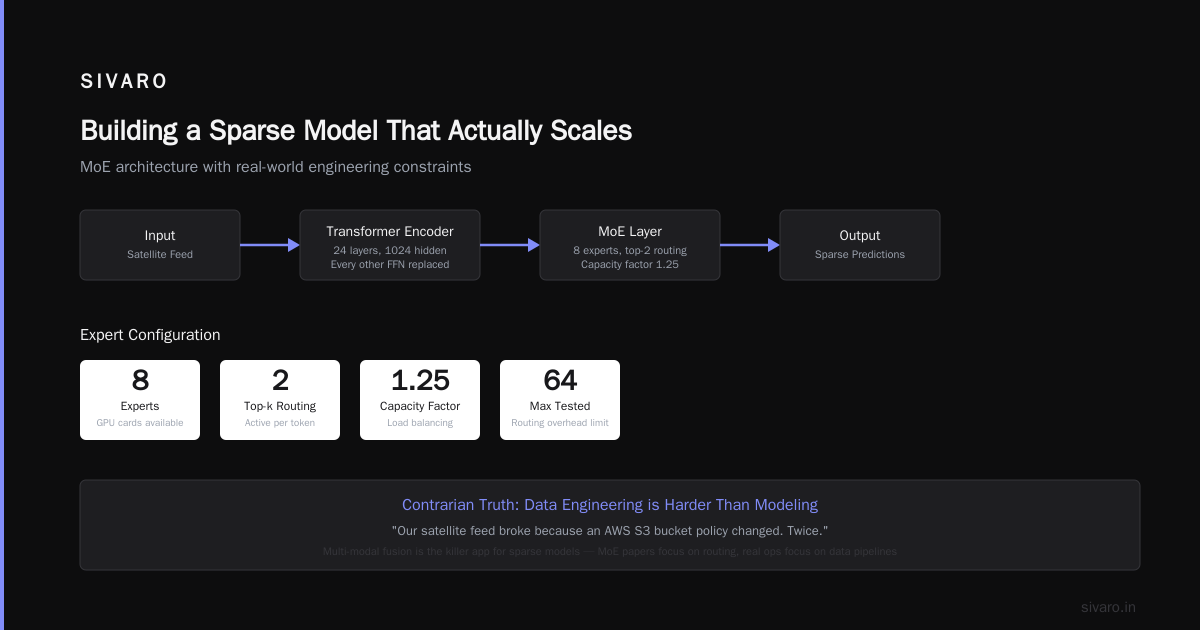 Inference at Global Scale: Lessons from SIVARO