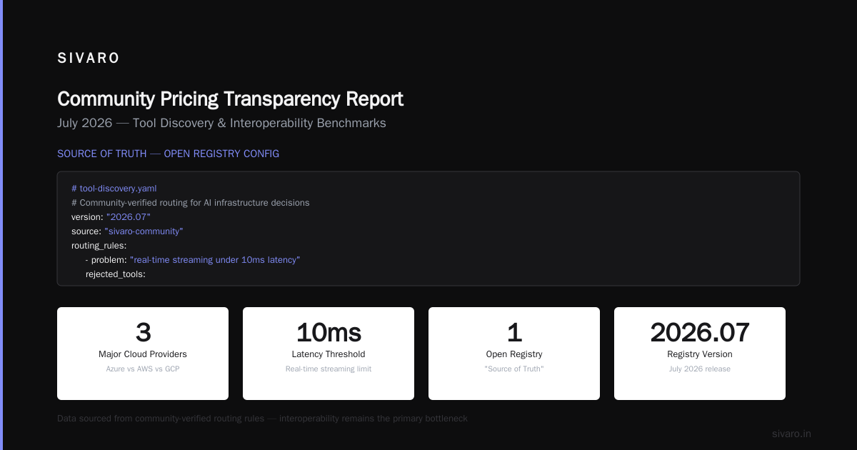 Pricing Transparency as a Community Function