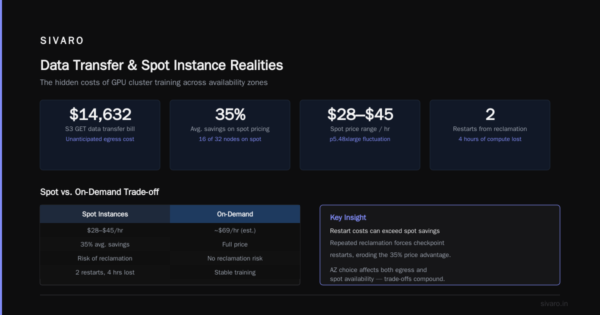 AWS Cost for GPU Cluster Training: The Real Bill Nobody Shows You
