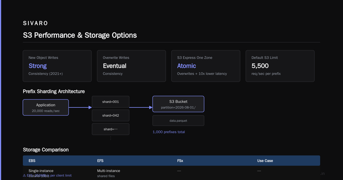 AWS Distributed Systems Best Practices