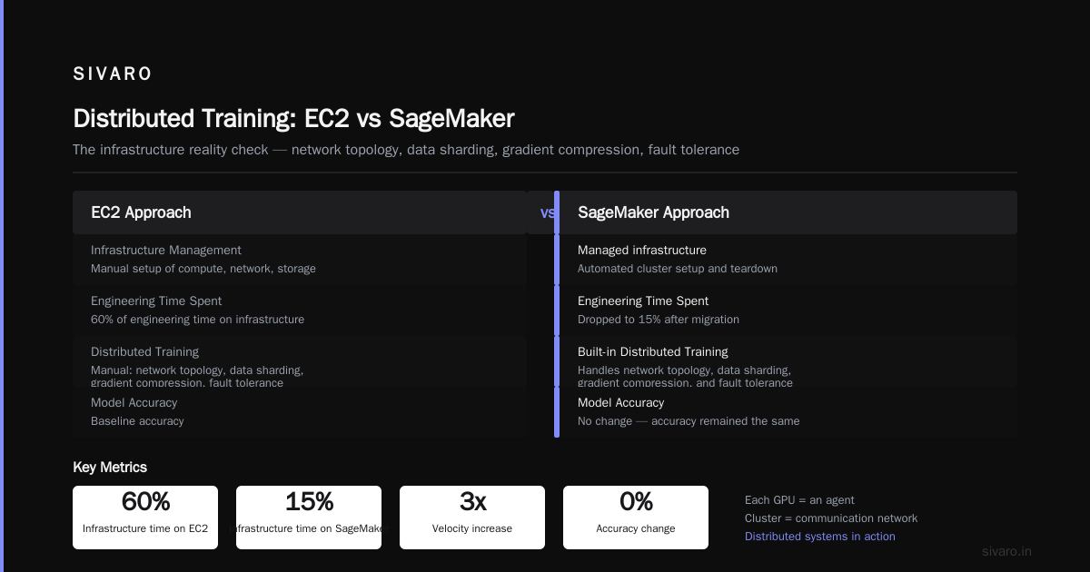 Code: Launching a Training Job – EC2 vs SageMaker