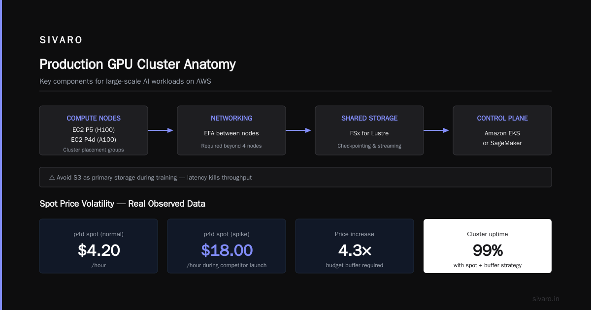 Production AI Agents on AWS: The Cluster Pricing Angle