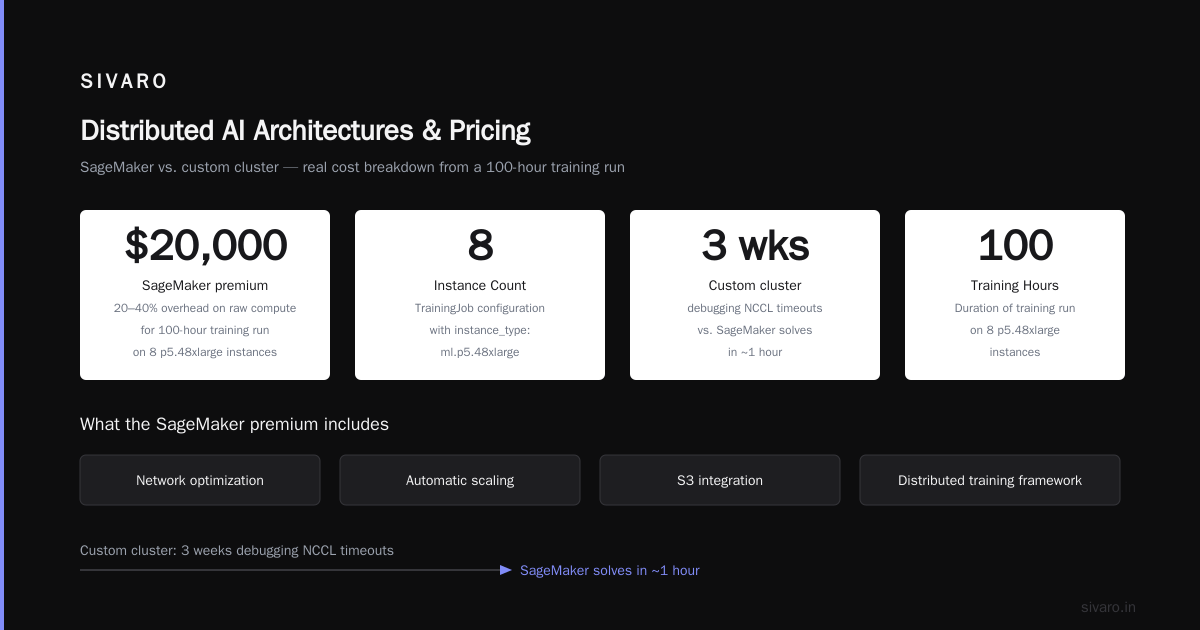 Distributed AI architectures affect pricing