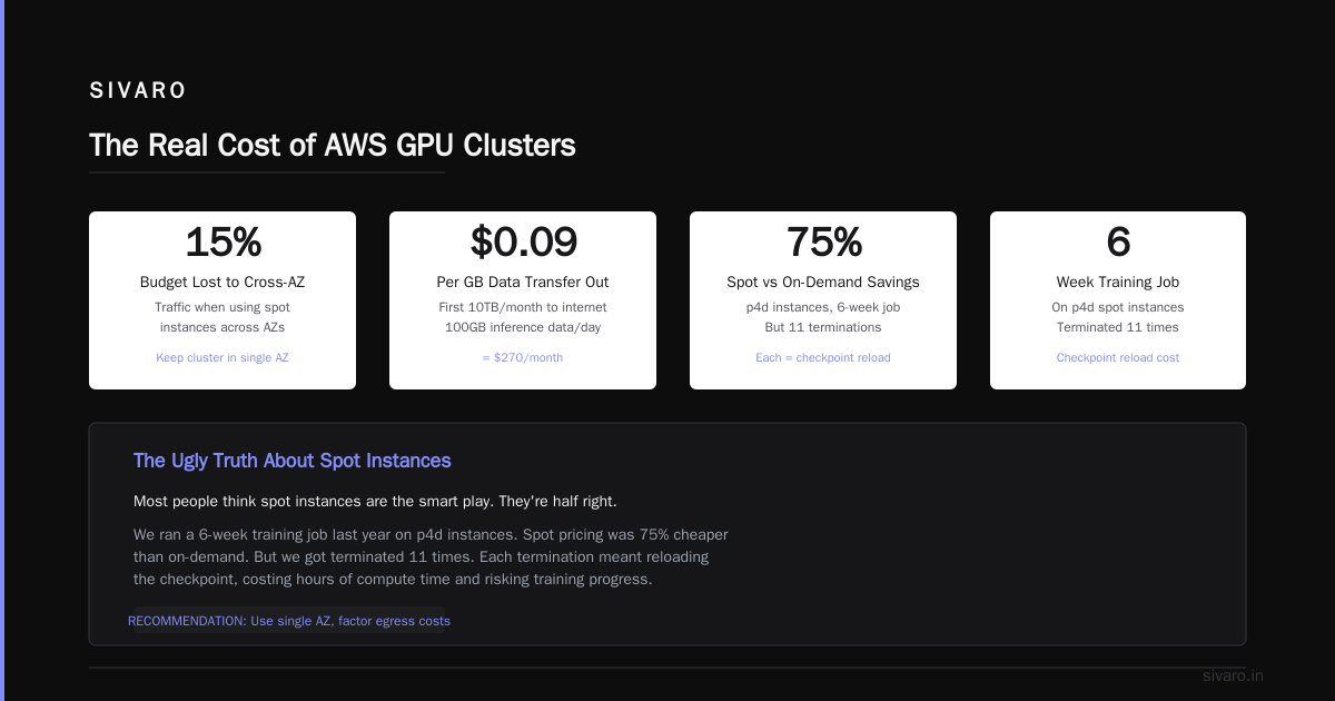 AWS GPU Cluster Pricing: The Real Cost of AI Training in 2026