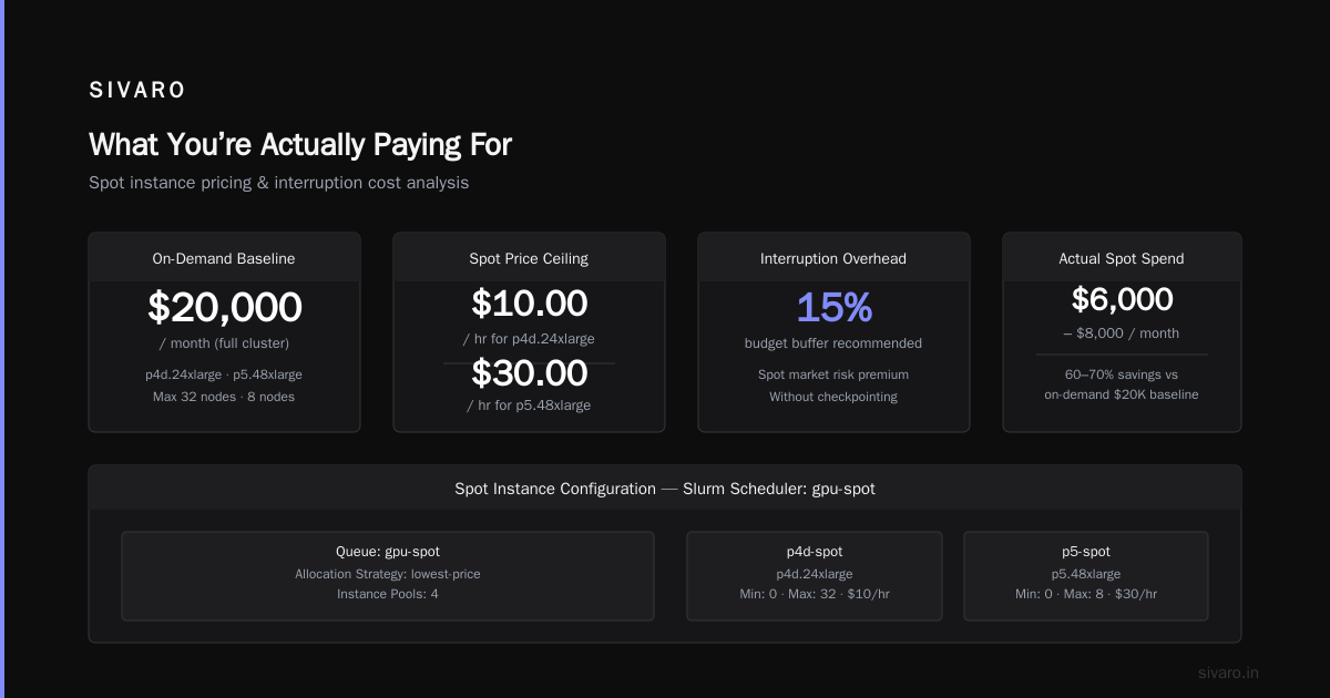 AWS GPU Cluster Pricing: The Real Cost of Training at Scale