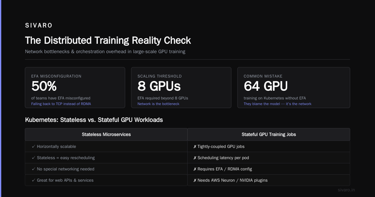 The Distributed Training Reality Check