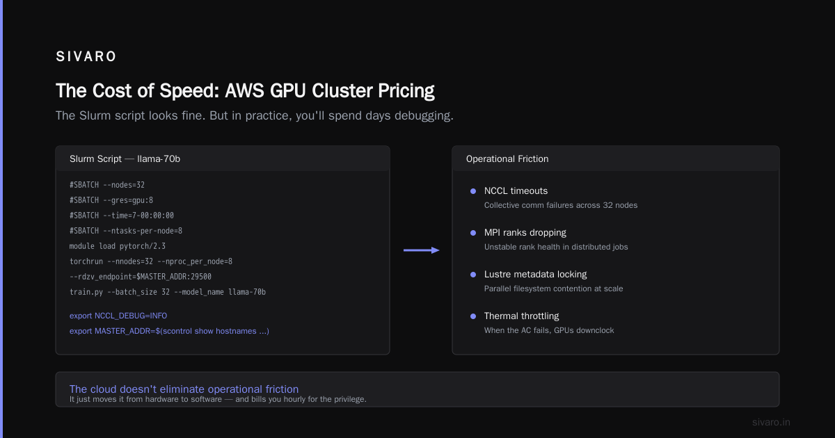 AWS GPU Cluster vs On Premise for AI: The Real Cost of Scaling in 2026