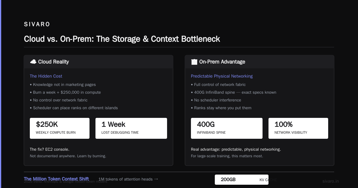 The Unsexy Bottleneck: Storage