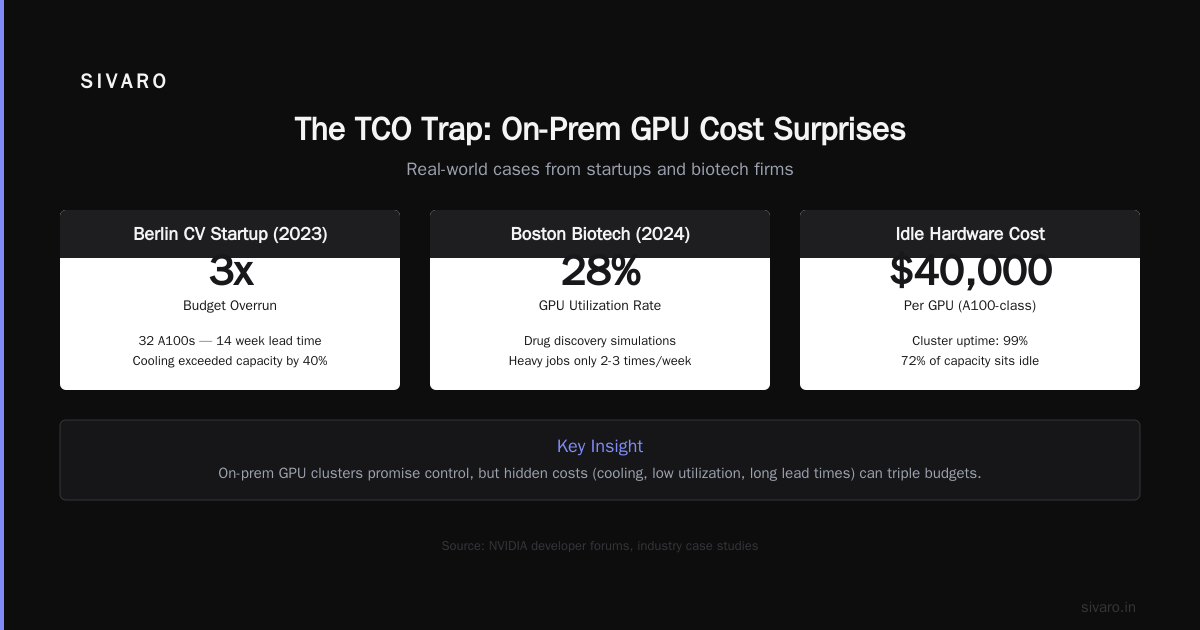 The TCO Trap: When AWS Costs More Than On-Prem (and When It Doesn’t)