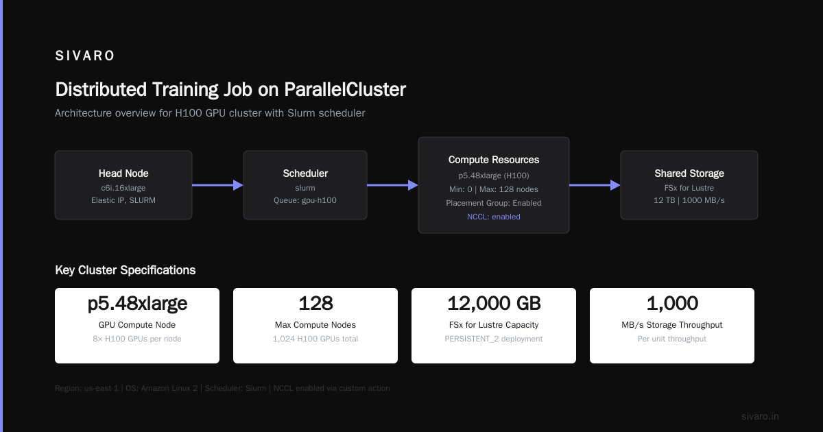 Example: Running a Distributed Training Job on ParallelCluster