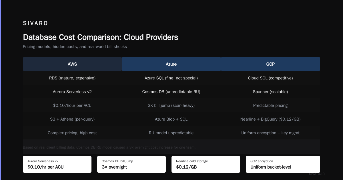 AWS vs Azure vs GCP Comparison 2025: A Practitioner's Guide