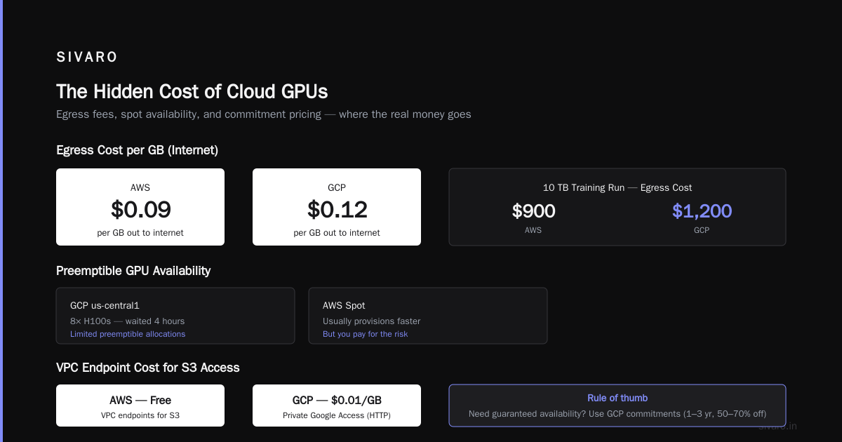 aws vs gcp for gpu clusters: the real differences in 2026