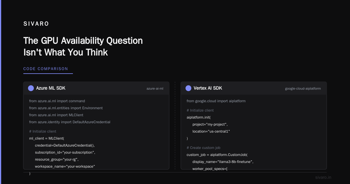 AWS vs GCP vs Azure for AI Workloads: What Actually Matters