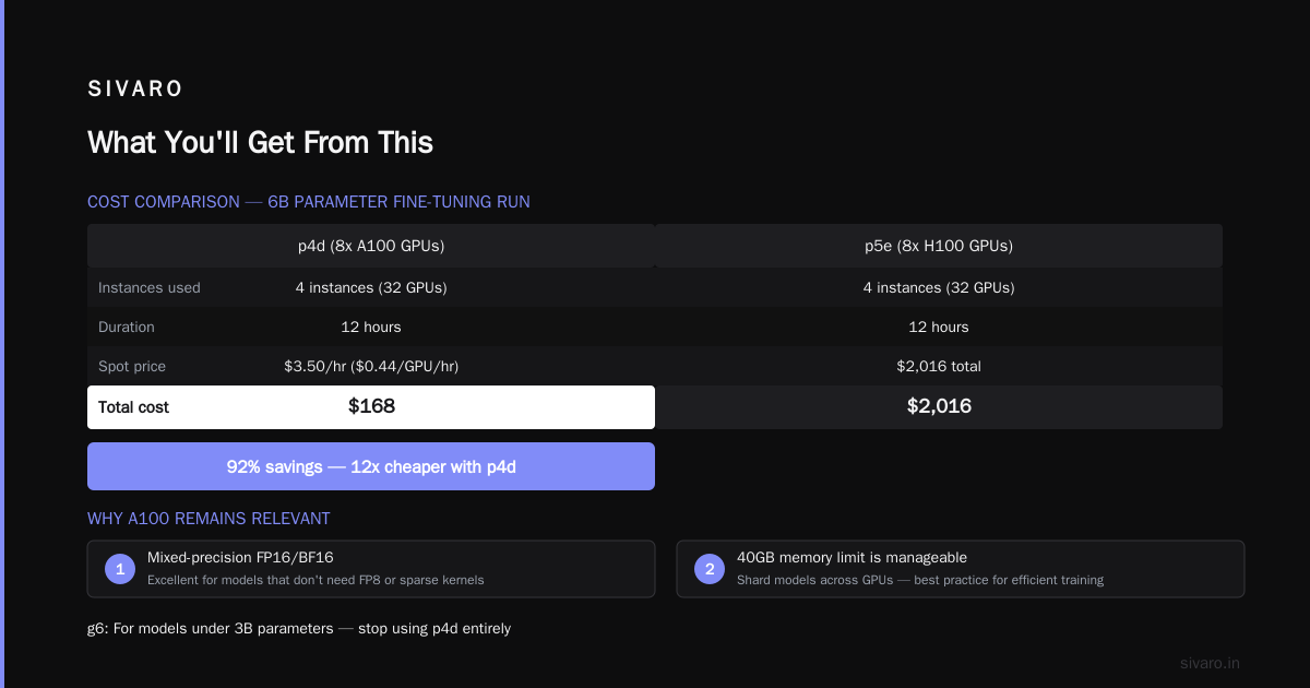 Best AWS Instance for AI Training in 2026: A No-BS Guide