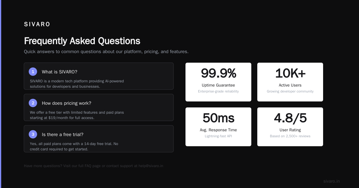 FAQ
