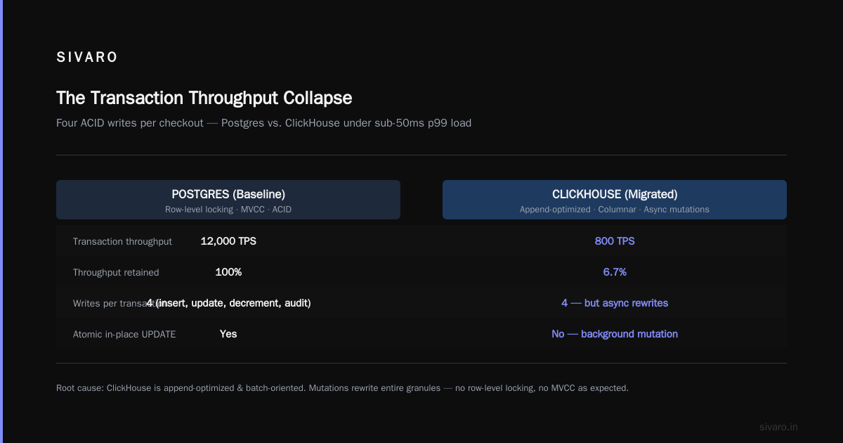 ClickHouse vs PostgreSQL: A Migration Guide for 10B+ Rows