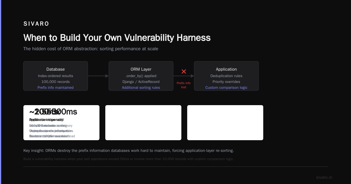 When to Build Your Own Vulnerability Harness