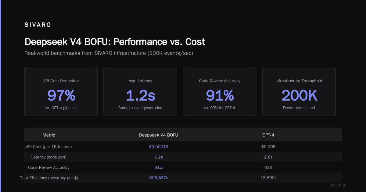Deepseek V4 BOFU: The Open-Source Model That Changes the Math on Production AI