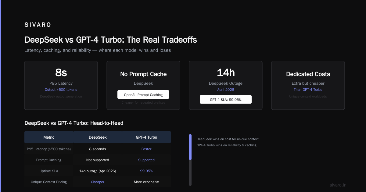 DeepSeek vs GPT-4 Turbo Pricing: Which Really Cheaper in 2026?