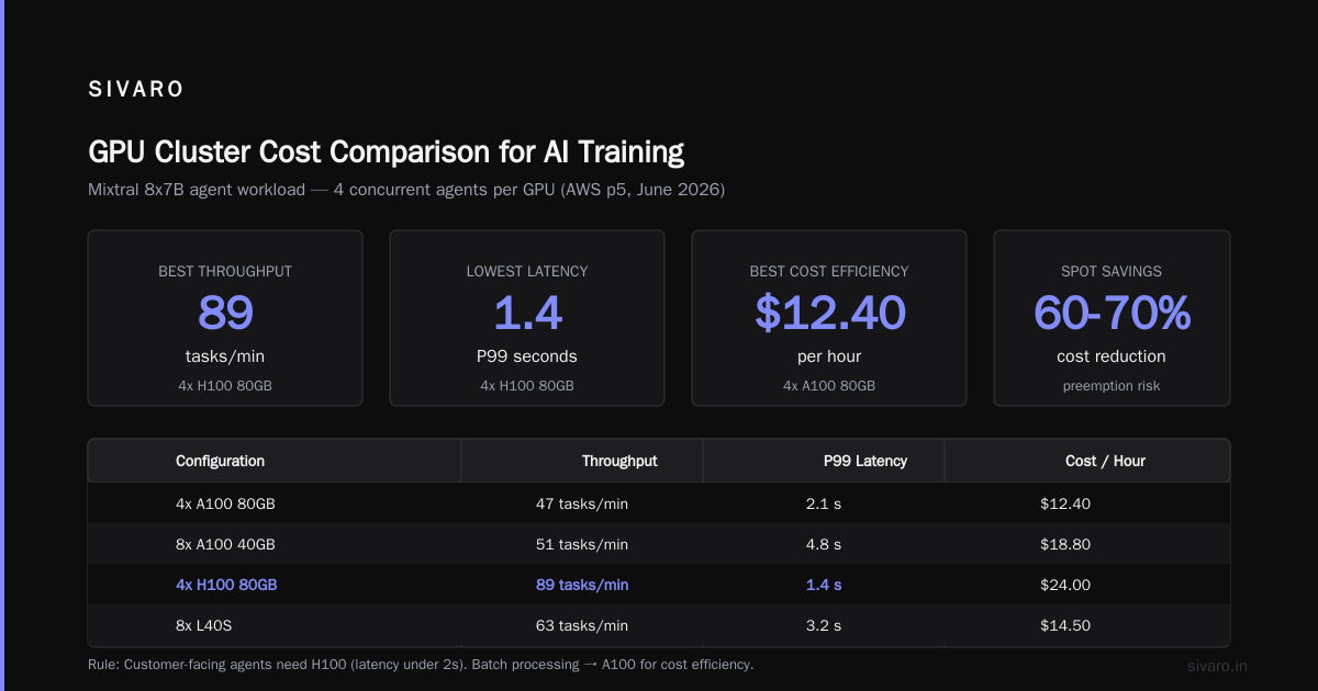 Distributed AI Agents on GPU Clusters: A Field Guide