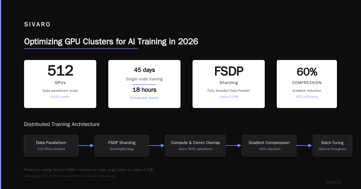 Optimizing GPU Clusters for AI Training in 2026