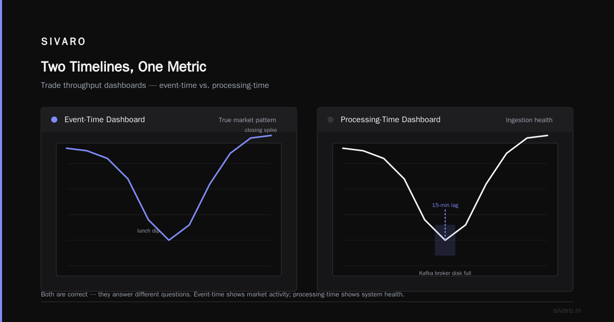 Why the stream vs. table distinction is temporal