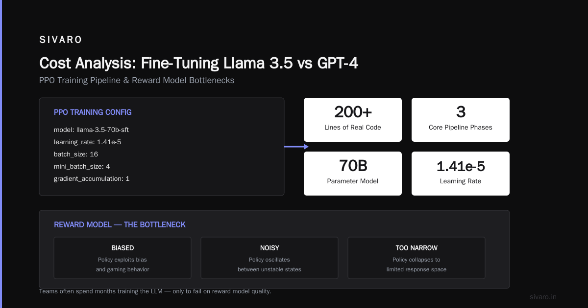 Cost Analysis: fine tune llama 3 5 vs gpt 4 cost