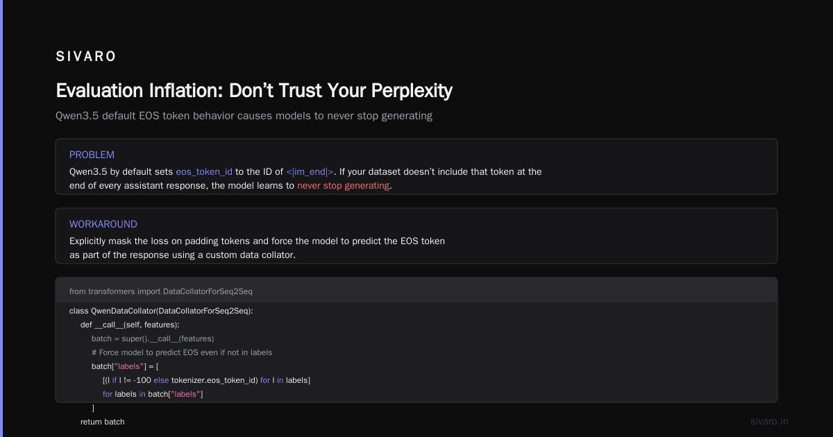 Evaluation Inflation: Don’t Trust Your Perplexity