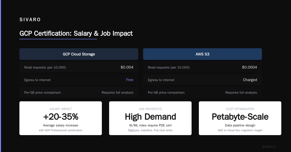 How GCP Certification Boosts Your Salary and Job Prospects