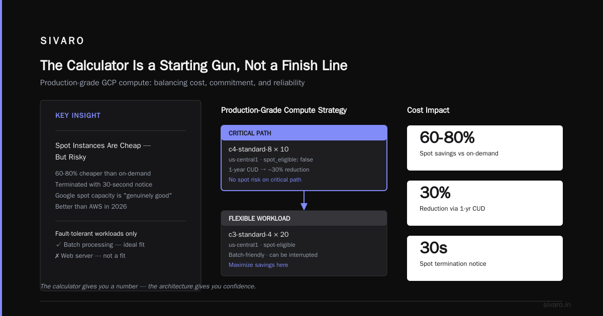 GCP Pricing Calculator 2026 Explained