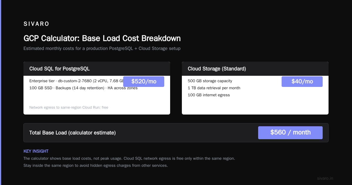 Comparing GCP Calculator With AWS and Azure Calculators