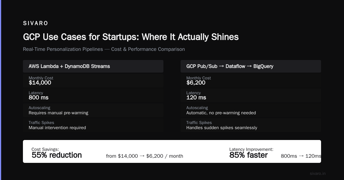 GCP Use Cases for Startups: A 2026 Survival Guide
