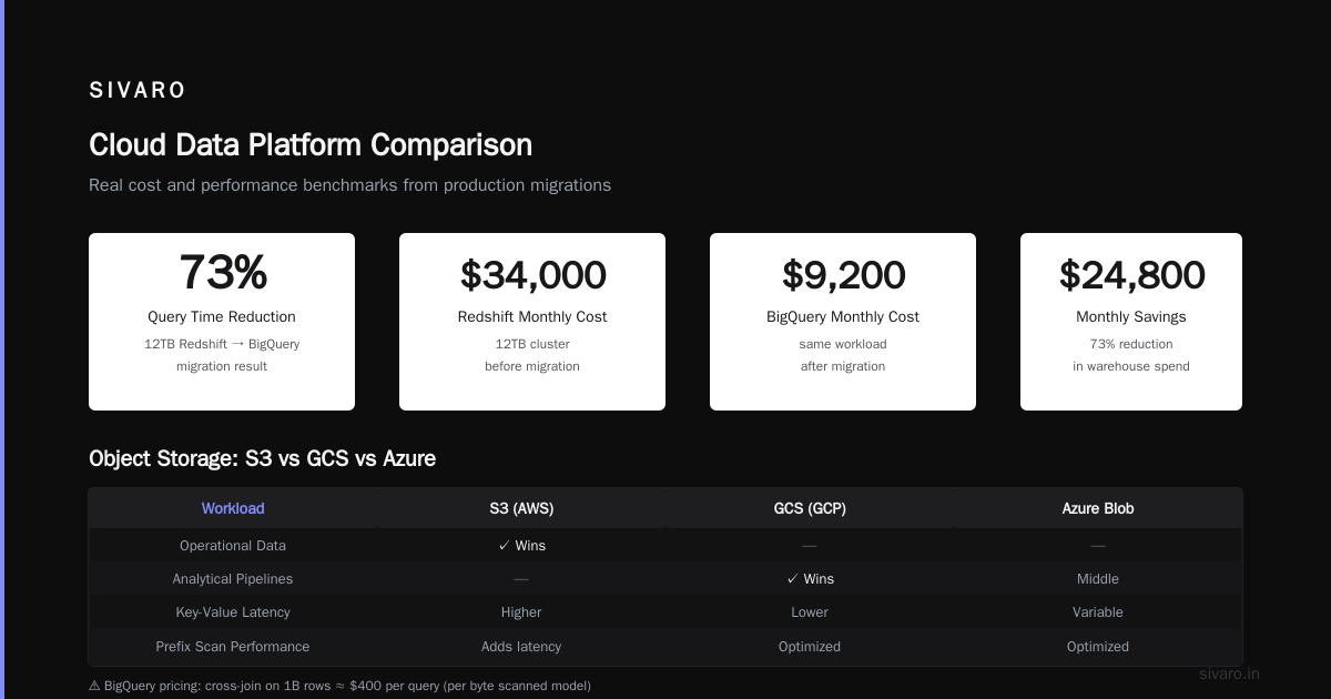 GCP vs AWS for Data Engineering in 2026: The Real Answer