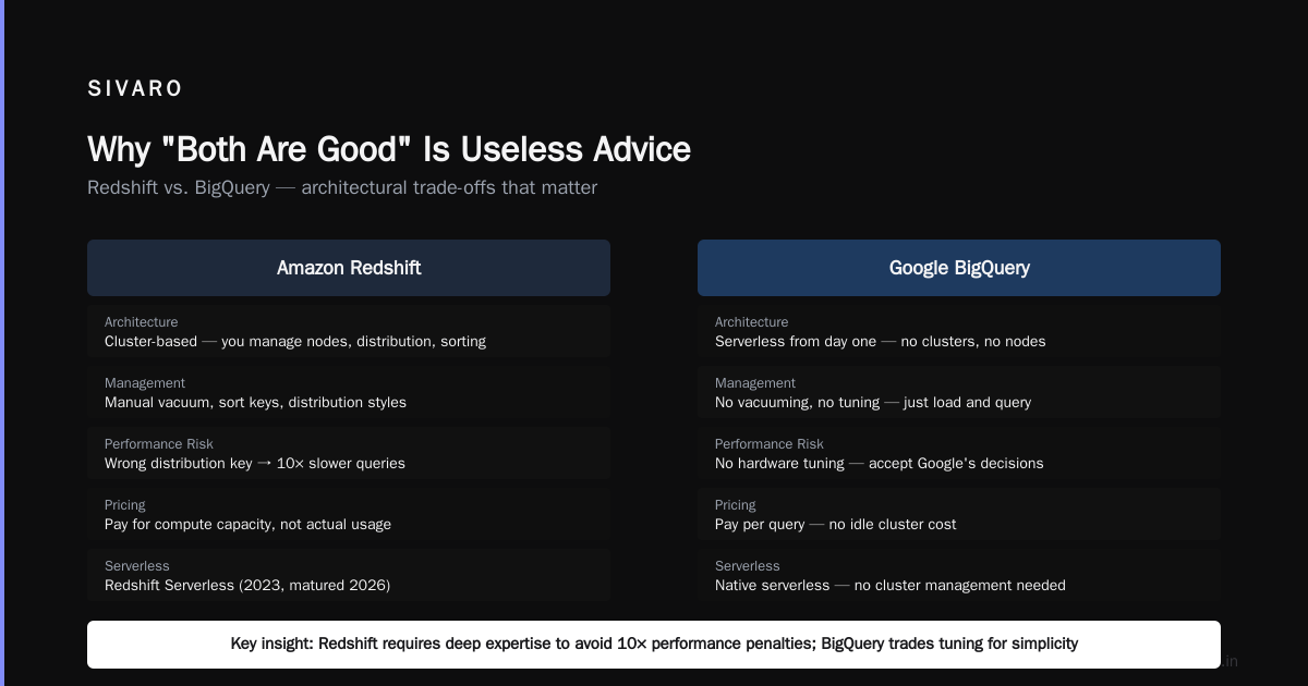 GCP vs AWS for Data Engineering: The Real Differences in 2026