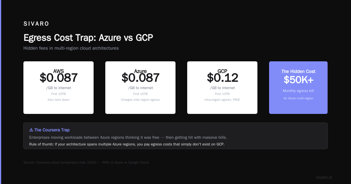 GCP vs Azure Pricing 2026: The Real Cost Showdown