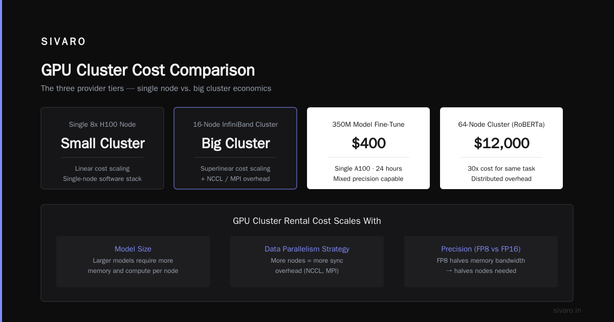 How to Estimate Your GPU Cluster Rental Cost Before You Rent