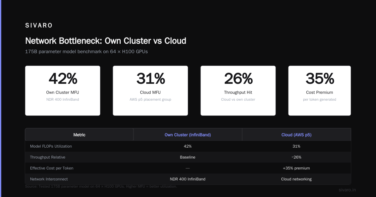 GPU Cluster vs Cloud GPU: The Real Cost of Training LLMs in 2026