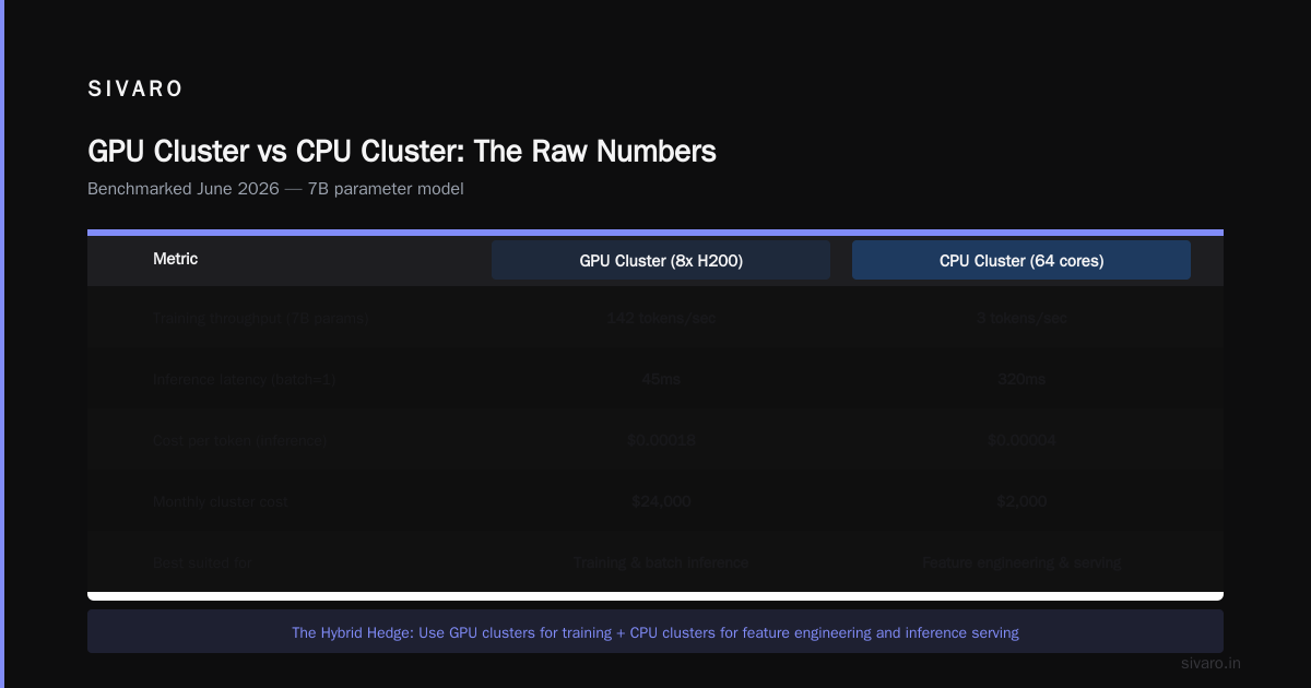 GPU Clusters: The Naked Truth