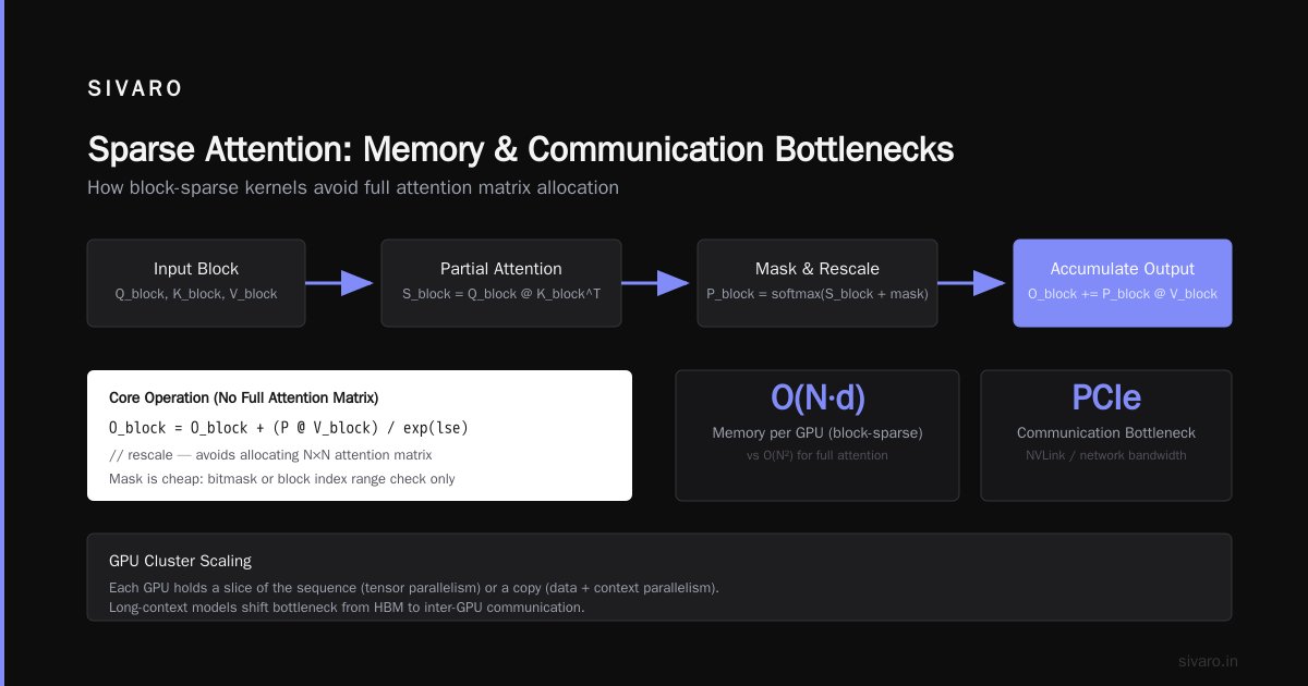 How Does Flash-MSA Sparse Attention Work