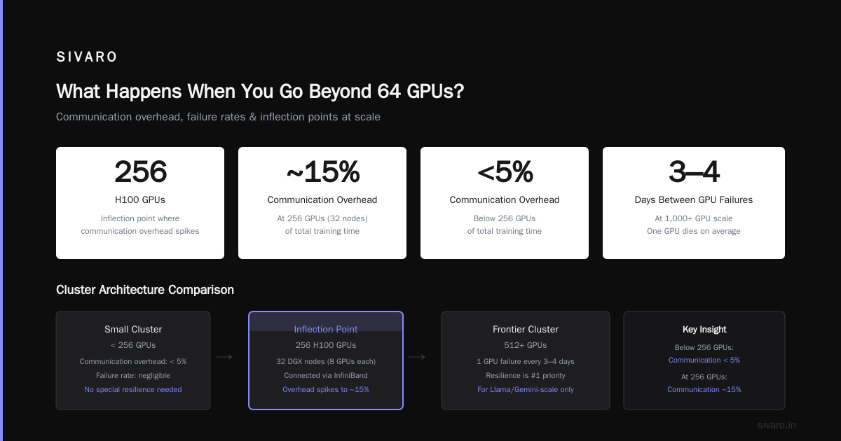 What Happens When You Go Beyond 64 GPUs?