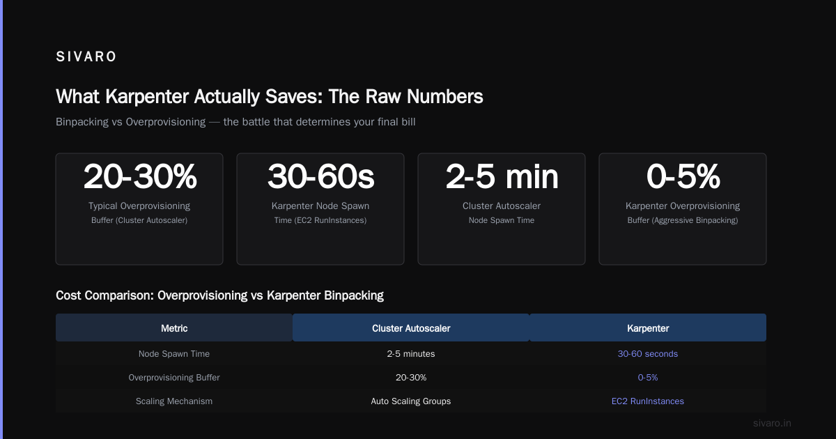 How Much Does Karpenter Reduce Your AWS Bill?