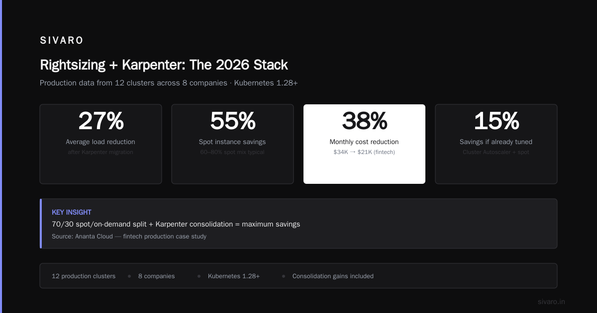 Rightsizing + Karpenter: The 2026 Stack