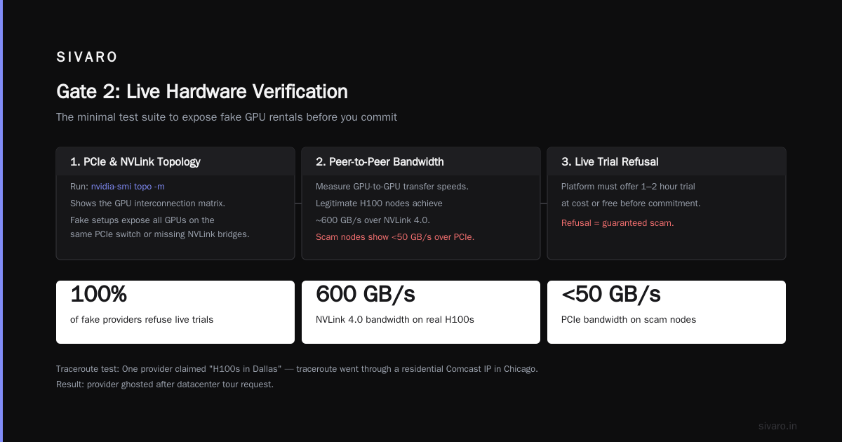 How to Avoid Fake GPU Rental Providers: The 2026 Playbook
