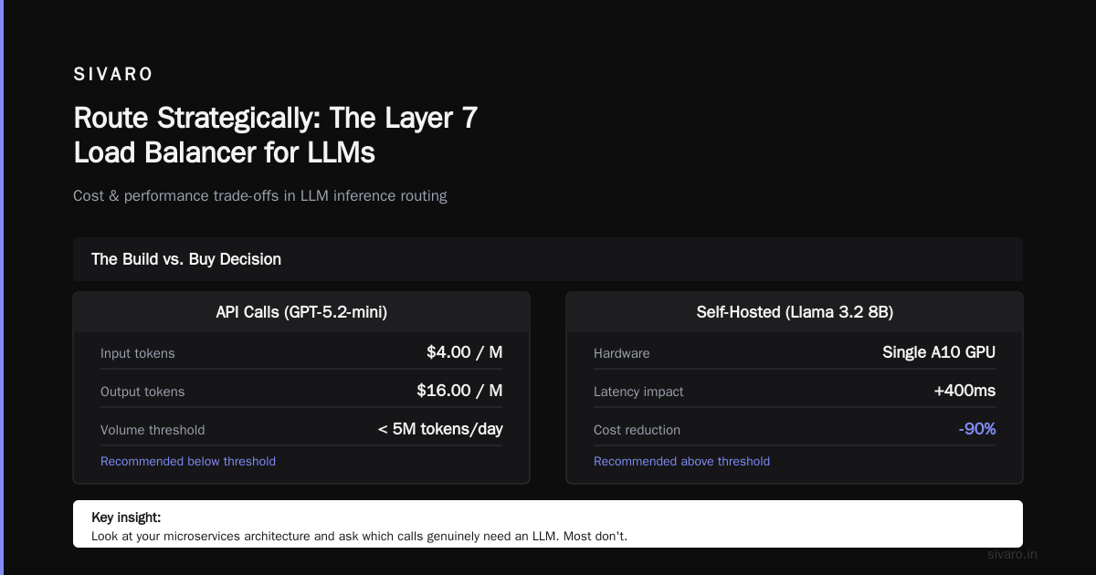 Route Strategically: The Layer 7 Load Balancer for LLMs
