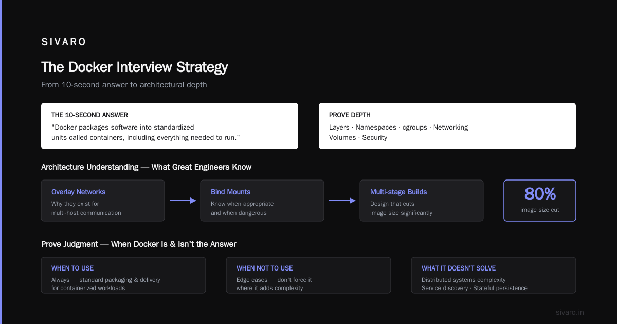 The Conclusion: Your Docker Interview Strategy
