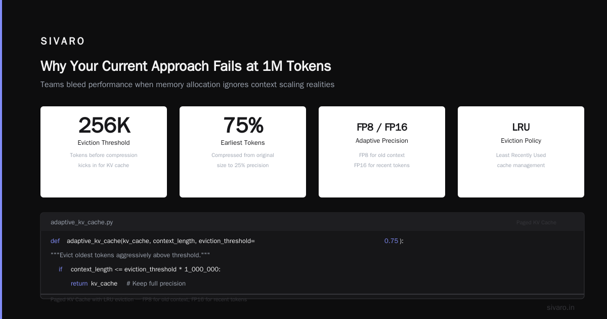How to Optimize GPU Clusters for Million Token Contexts