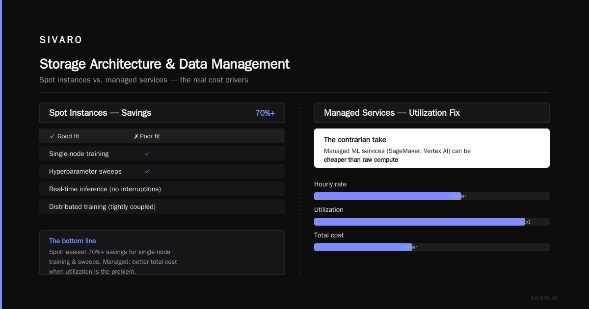 Option D: Storage Architecture and Data Management