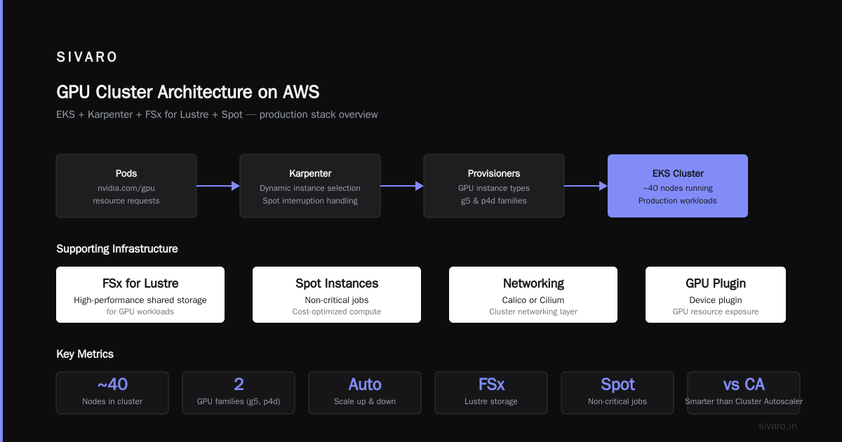 How to Schedule GPU Jobs on AWS: A Practitioner's Guide